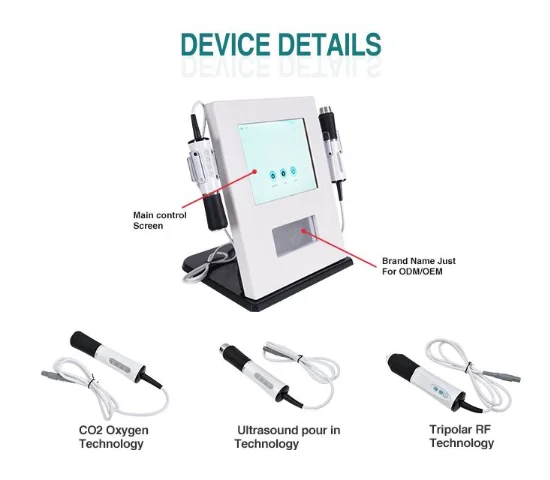 
Oxygen Ultrasound Bubbles Infusion Whitening Facial Beauty Machine 3 in 1 Skin Tightening Ultrasonic Pore Remover 
