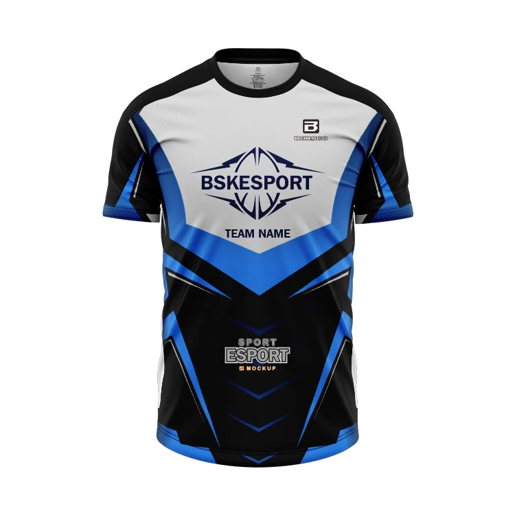 Мужские футболки для киберспорта из 100% полиэстера элитные спортивные