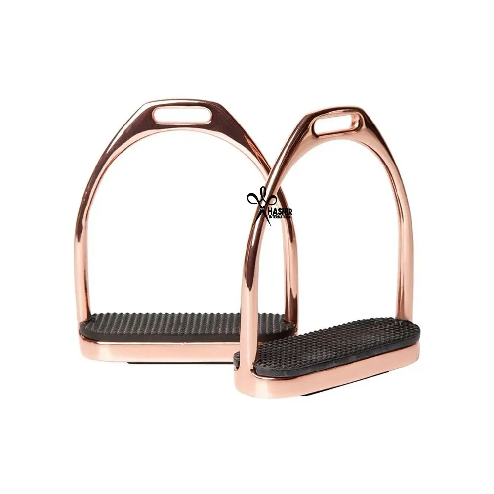 2022 Stirrup Metallic Gold Color Stirrups Horse Riding Stirrup For Sale Online