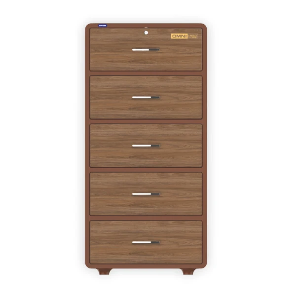 Omni Plastic Cabinet No.1366/5 Drawer for clothes