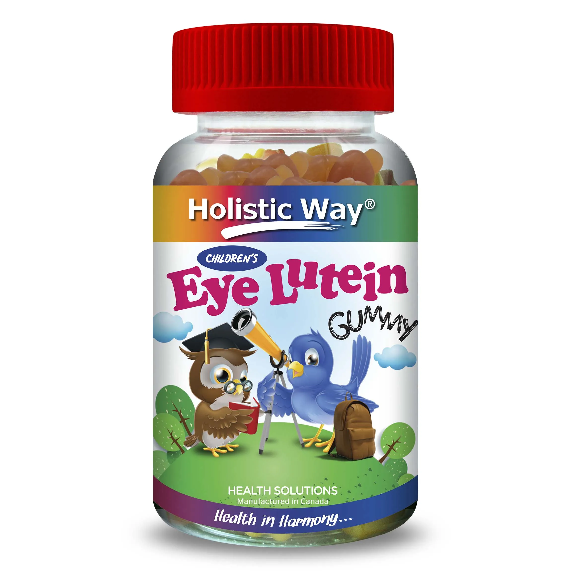 
Improve Eyesight Holistic Way Children Eye Lutein Orange Flavor 90 Gummies From Cananda 