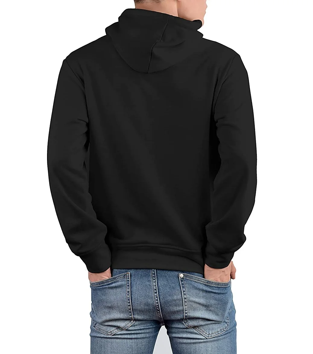 Оптовая продажа от оригинального производителя Высококачественная куртка с капюшоном на заказ черная пустая Мужская толстовка унисекс принтом черепа молнии