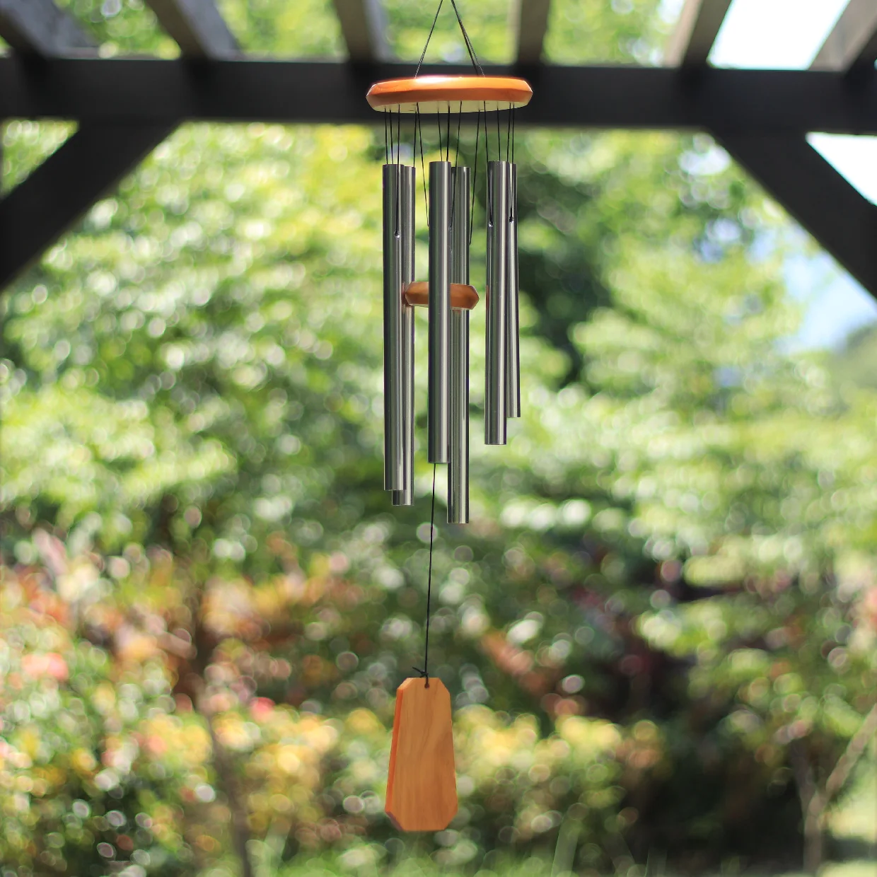 33IN сочувствия Windchime Металл Крытый 6 алюминиевых колокольчиков трубки