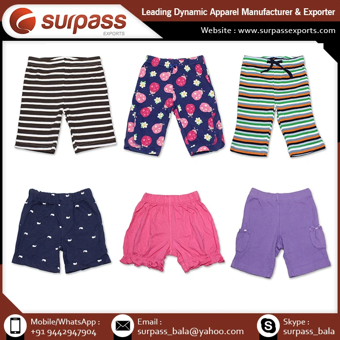
Baby shorts Pants and Short Supplier 