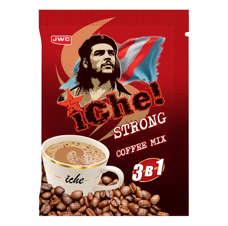 Напиток мгновенного кофе 3 в 1, фирменная марка «тяжелый», 18 г, удобная упаковка, натуральные ингредиенты, кофе