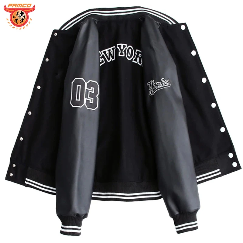 Бейсбольная куртка в стиле хип-хоп для мужчин и женщин Куртка С Вышивкой Букв уличная одежда 2021 модная ветровка оверсайз пар весна-осень