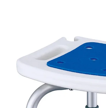 Adjustable height Aluminum medical shower chair bath stool
