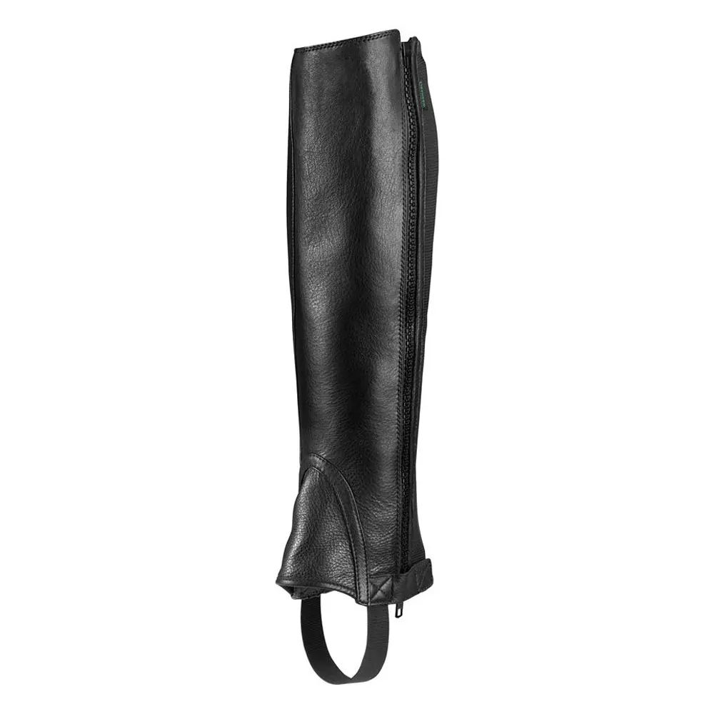 100% Top High Quality Half Chaps Horse Riding Chaps Cow Leather Equipment Genuine Leather Chaps For Men