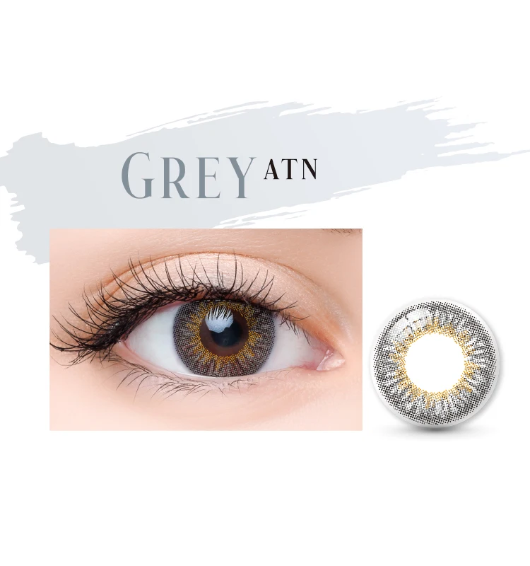 Top Tone Softlens Gray Color Monthly Contact Lenses