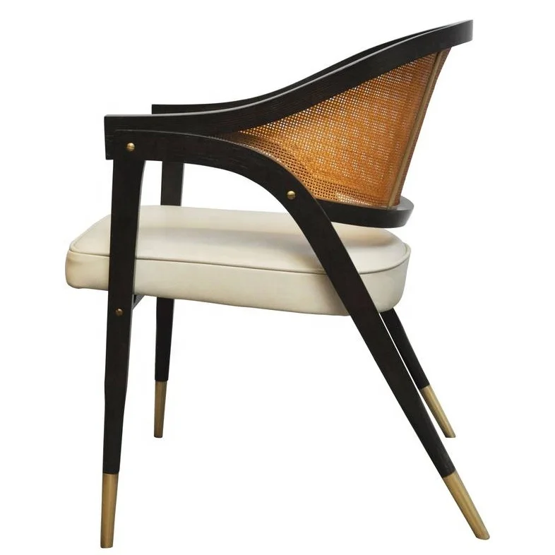 Hot Selling OEM Furniture Fabric Solid Wood Chair Sillas Restaurant Commercial Furniture Modern