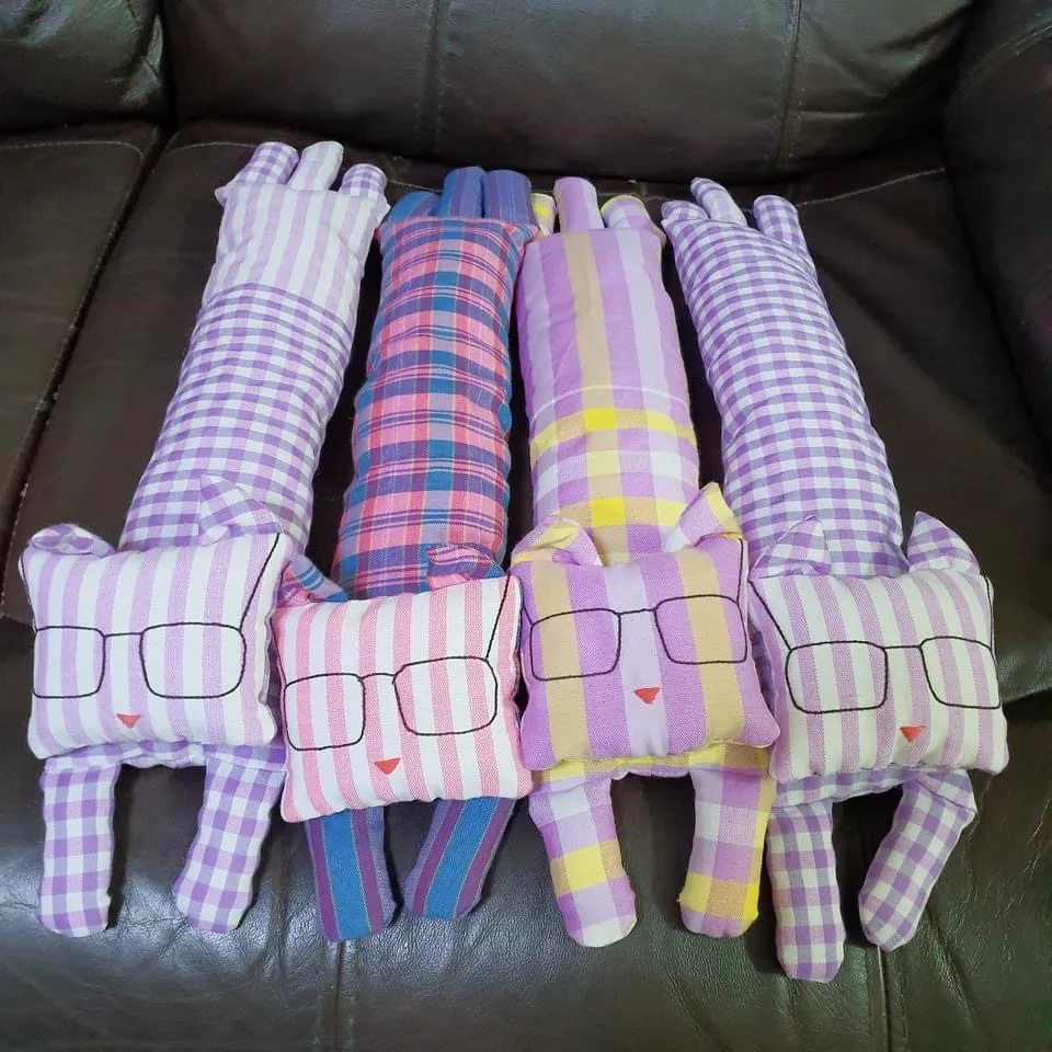 Mouse Pad Fashion Handmade High Quality Thai Cotton Loincloth Organic Cotton Trousers100% Cotton Fabric Drawstring Bag