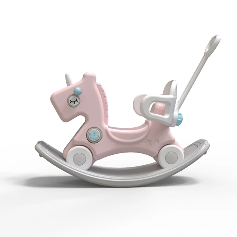 
Multifunction New Style Classic Safety Rocking Horse Toys R Us White Unicorn Rocking Horse Plastic Rocking Big Horse 