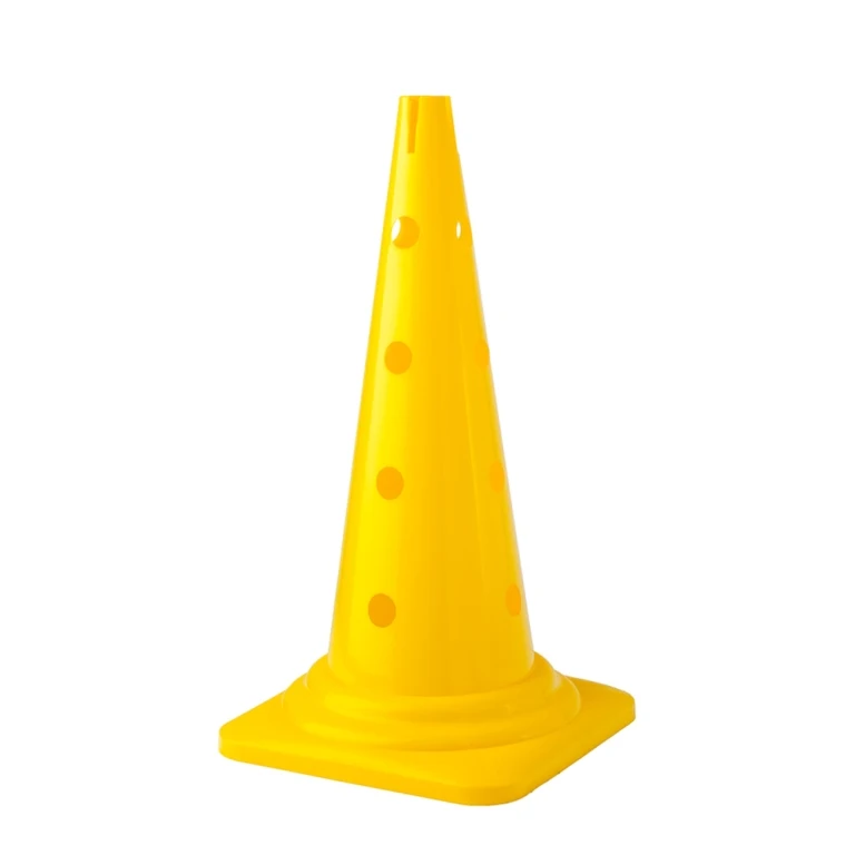 Soccer marking cones in 18 inches with superior stability and strong base available in different sizes and colors