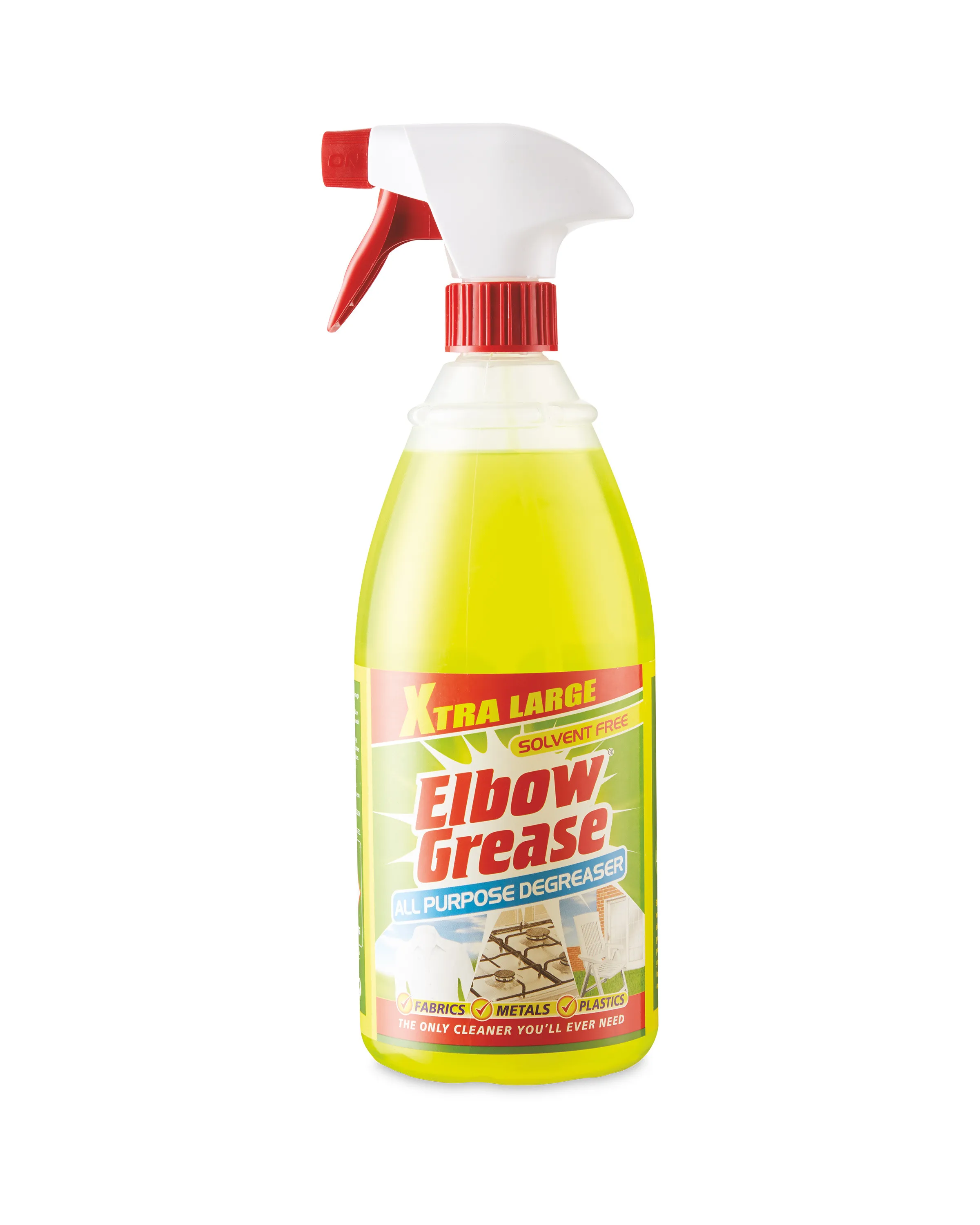 All Purpose Degreaser Spray Remove Grease and Oil Stains From Kitchen & Bathroom Surfaces and Clean Fabrics Carpets Plastics