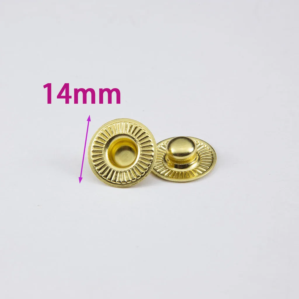 Taiwan Made Brass Spring Snap button 15mm Jeans Button