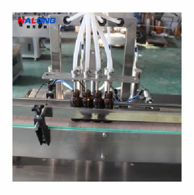High precision yield High-tech Mid speed 30-100ml liquid bottles filling machine NLGX Oral solution syrup line