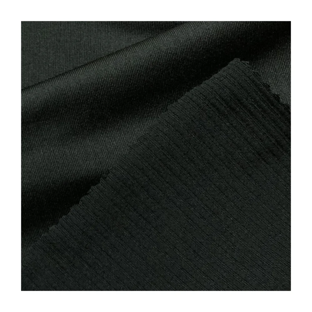 Strong Stretchability 93%POLYESTER 7%SPANDEX Piece Dye Single Jersey Fabric with Wicking Finish