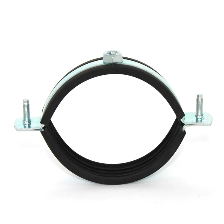 Высококачественные оцинкованные стальные и резиновые зажимы для труб 87-90 (3 дюйма), резиновые зажимы для труб