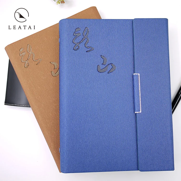 Выштампованный логотип по индивидуальному заказу записная книжка с кольцевым механизмом с держателем ручки