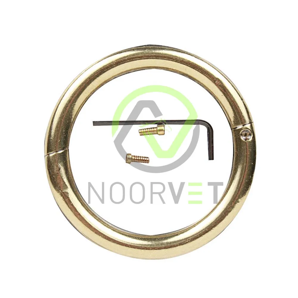 Bull Ring Measures 2 3/4Inch across by 5/16 & 3/8 Includes Allan key and Bolt hardware (Available) in 2.25, 2.5, 2.75 3 & 3.5 I