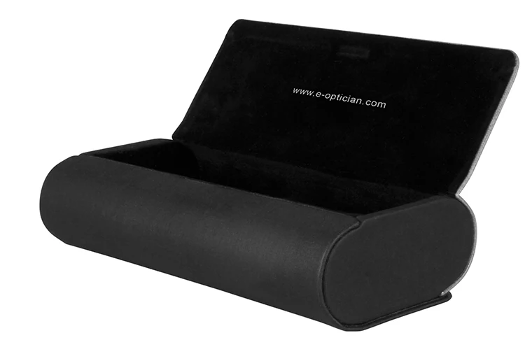 Складной футляр для оптических очков двухсторонний чехол из искусственной кожи с жёстким логотипом под заказ путешествий 2 пары солнцезащитных