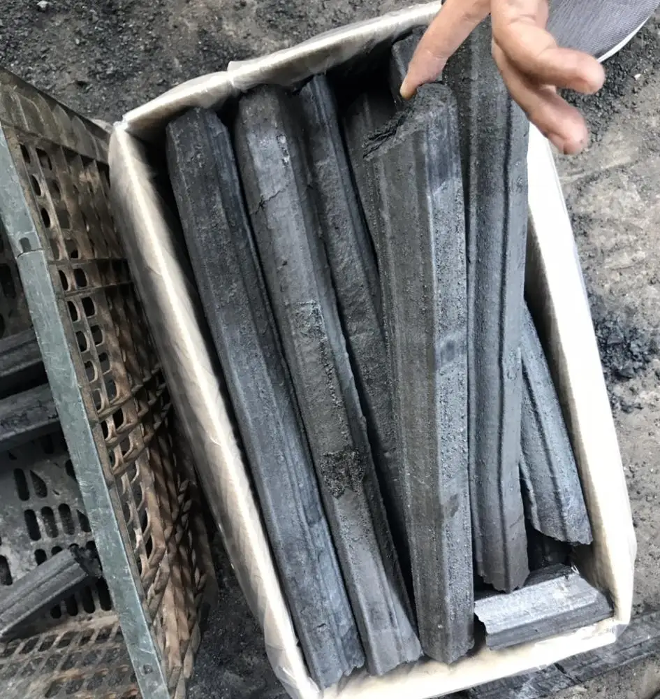 Smokeless sawdust briquette/ hardwood / bamboo charcoal for barbecue bbq for export