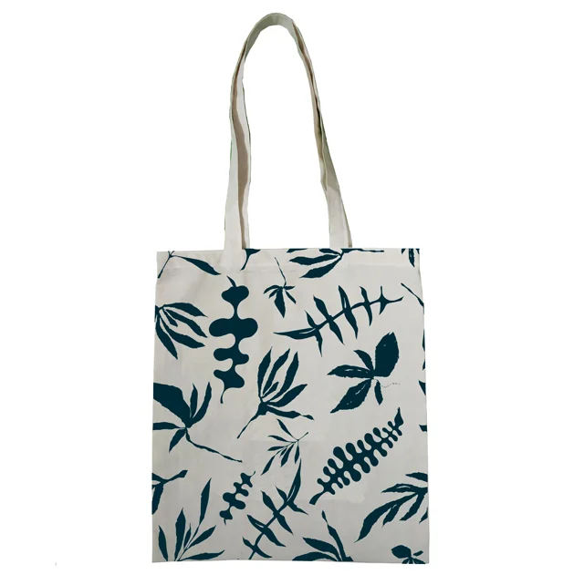 Printed Cotton Canvas Bag Woven Purses Totes Canvas Fabric 100% Cotton bleached bag eco-friendly reusable canvas bag