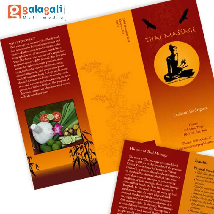 Tri Fold Brochure Design and Professional Business Brochure Design - Graphic Design Service