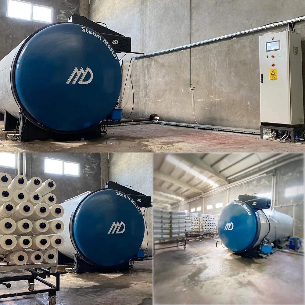 Textile Industrial Autoclave Bobbin Yarn Fixing Conditioning Machine