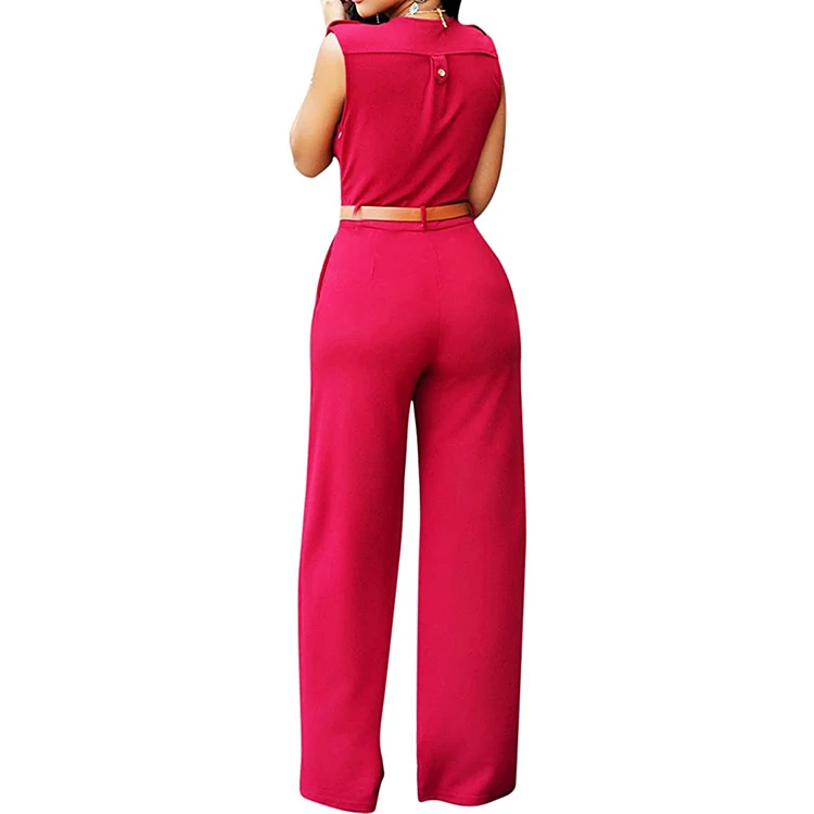 High manufacturer Premium quality Fashionable Jumpsuit Wholesale Custom made Casual Women Jumpsuit
