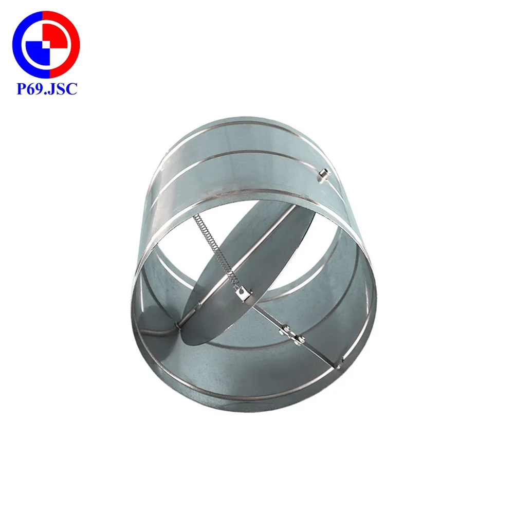 Best for Wholesale Fire-resisting Accurate Construction Fireproof Wind Valve Ventilation System M&E OEM Fireproof Round Damper