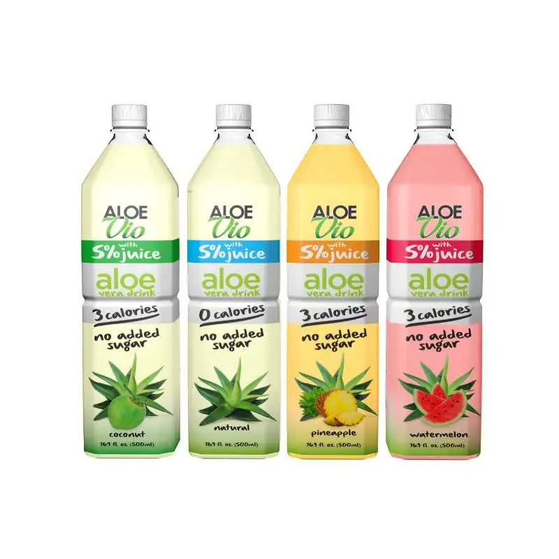 Sugar Free Aloe vera drink with pulps from ALOE VIO Brand