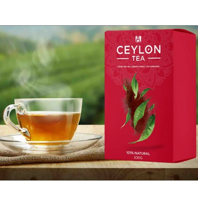Best Quality Organic Ceylon Black Tea Retail and Bulk Manufacturer