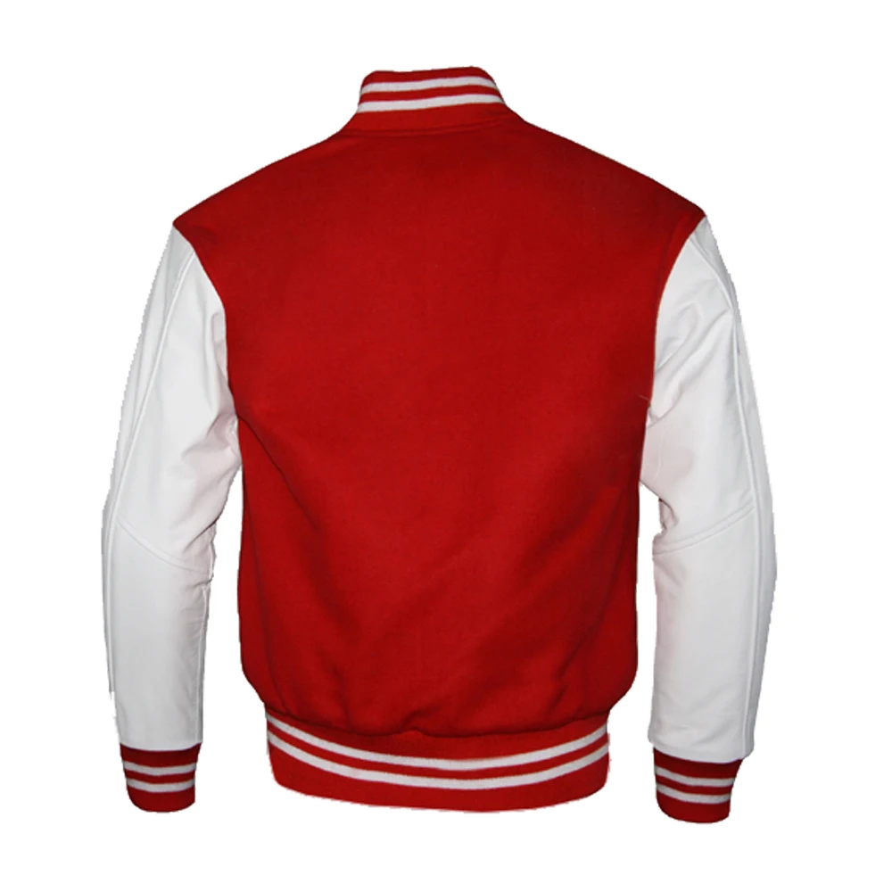 Leather Blank College Varsity Jackets Pakistan Custom Letterman Baseball Melton Woolen Original Wholesale Unisex Fleece Casual