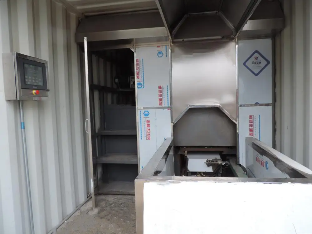 
CE Mobile Crematorium for Human Bodies Container System Maintenance Cost Free 30 Minutes Finish 2020 