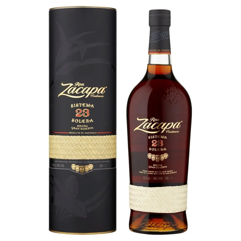 
Ron Zacapa 23yo 1,00 Litro 40% (R) + Estuche 1.00 L. 