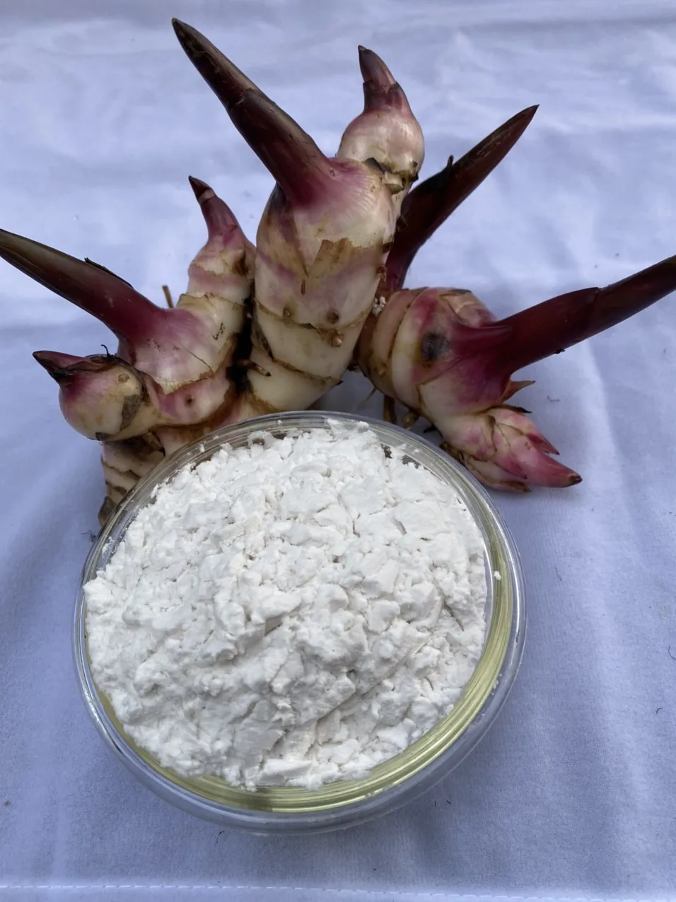  Arrowroot крахмал мука белый порошок родного