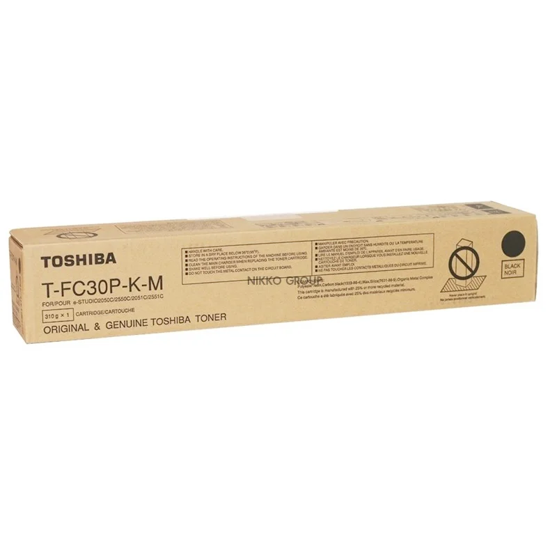 Оригинальный T-FC30P Черный тонер-картридж e-Studio 2050c/2051c/2550c/2551c 2050c/2051c TFC30P-K-M