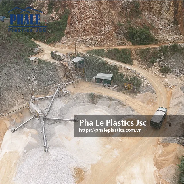 Высококачественный белый известняк, Caco3 куски/размер стружки 3-6 см, горячая цена из Вьетнама