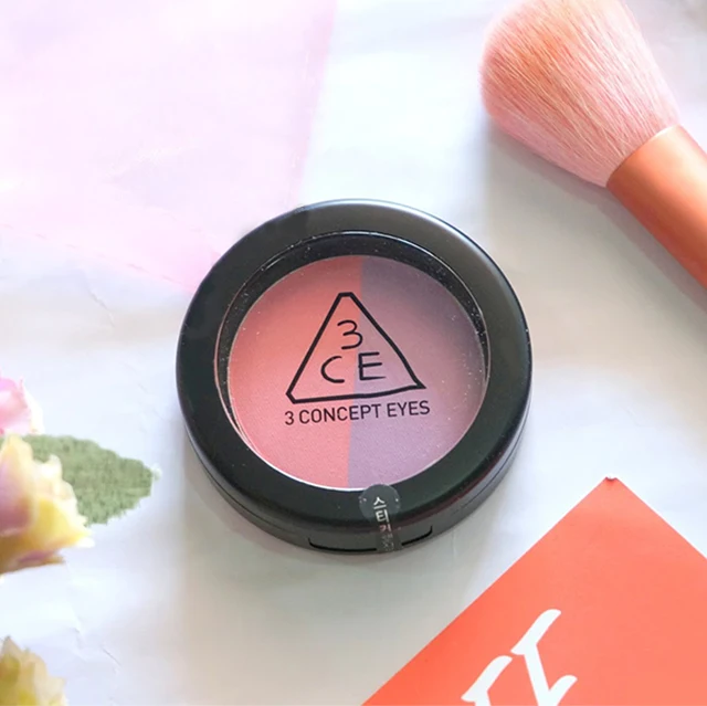 3CE DUO COLOR FACE BLUSH Private Label Make Up Beauty Korean Cosmetics Custom Logo Blush Palette DIY Makeup