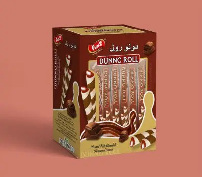 Best selling Wafer Rolls Milk Cookie Finger Chocolate Stick wafer Biscuits manufacturer From India.