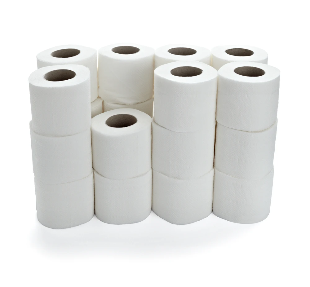 Factory Toilet Paper Tissue Custom Toilet Paper Rolls 3 Ply Packaging White Paper Roll