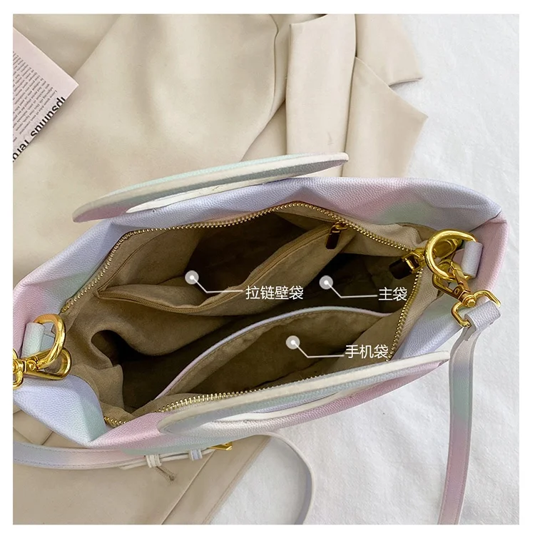 S1146# fashion geometric argyle pattern crossbody bags with acrylic chain ladies round handle handbags for women sling bags