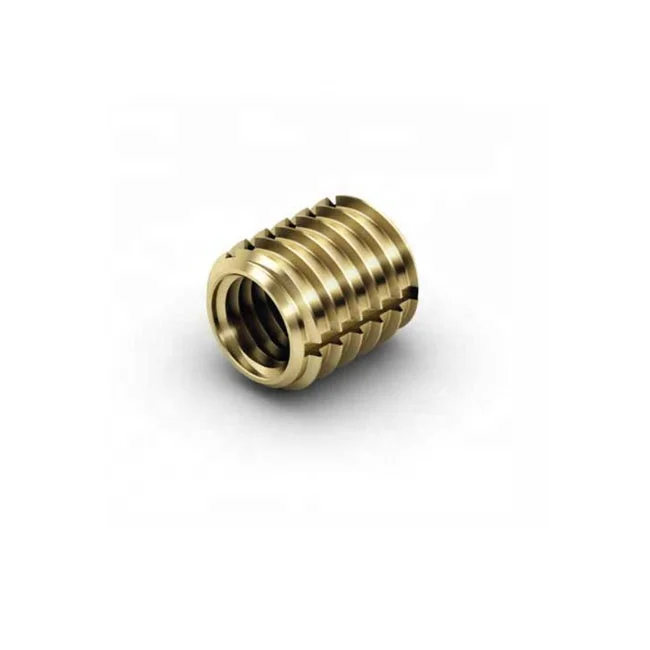brass heat insert brass threaded inserts & brass tubing hexagonal insert For Plastic molding at very direct factory cheap price