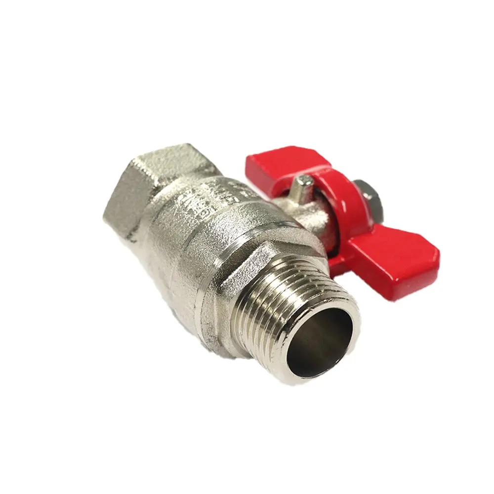 High quality brass ball valve brass stem DN15 - DN50 HVAC pipe system wholesale factory Vietnam