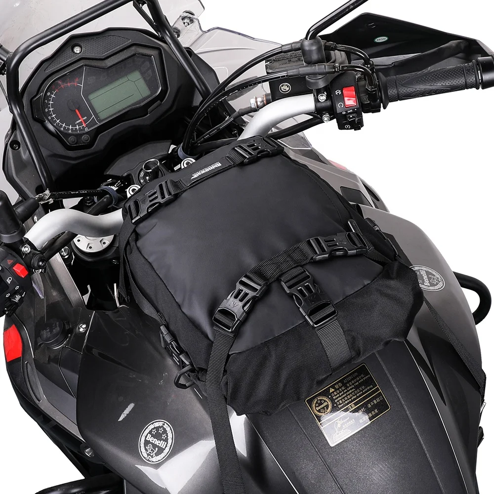 Rhinowalk Private Label 10L Motorcycle Tail Trunk Bag Motorcycle Tank Seat Bag Saddle Tail Bag