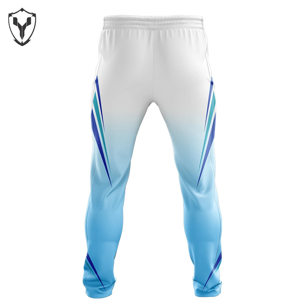 Best Quality Youth Cricket Pants Design Custom Team Logo Number Label Printed New Arrival 100% Polyester 2021