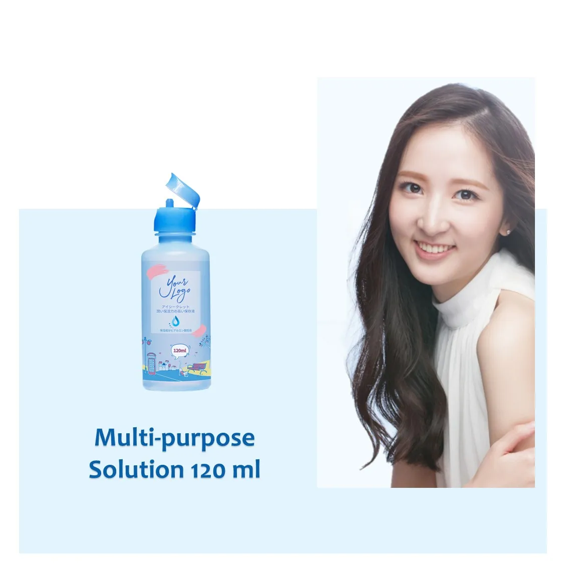 
Wholesale 120 ml Multi-Purpose Lens Solution For Any Lens 