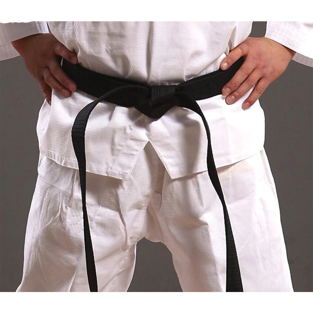 High Quality New Deign Cotton Fabric Karate Taekwondo Judo Orange Color Master Karate Belts Professional Training Karate Belts