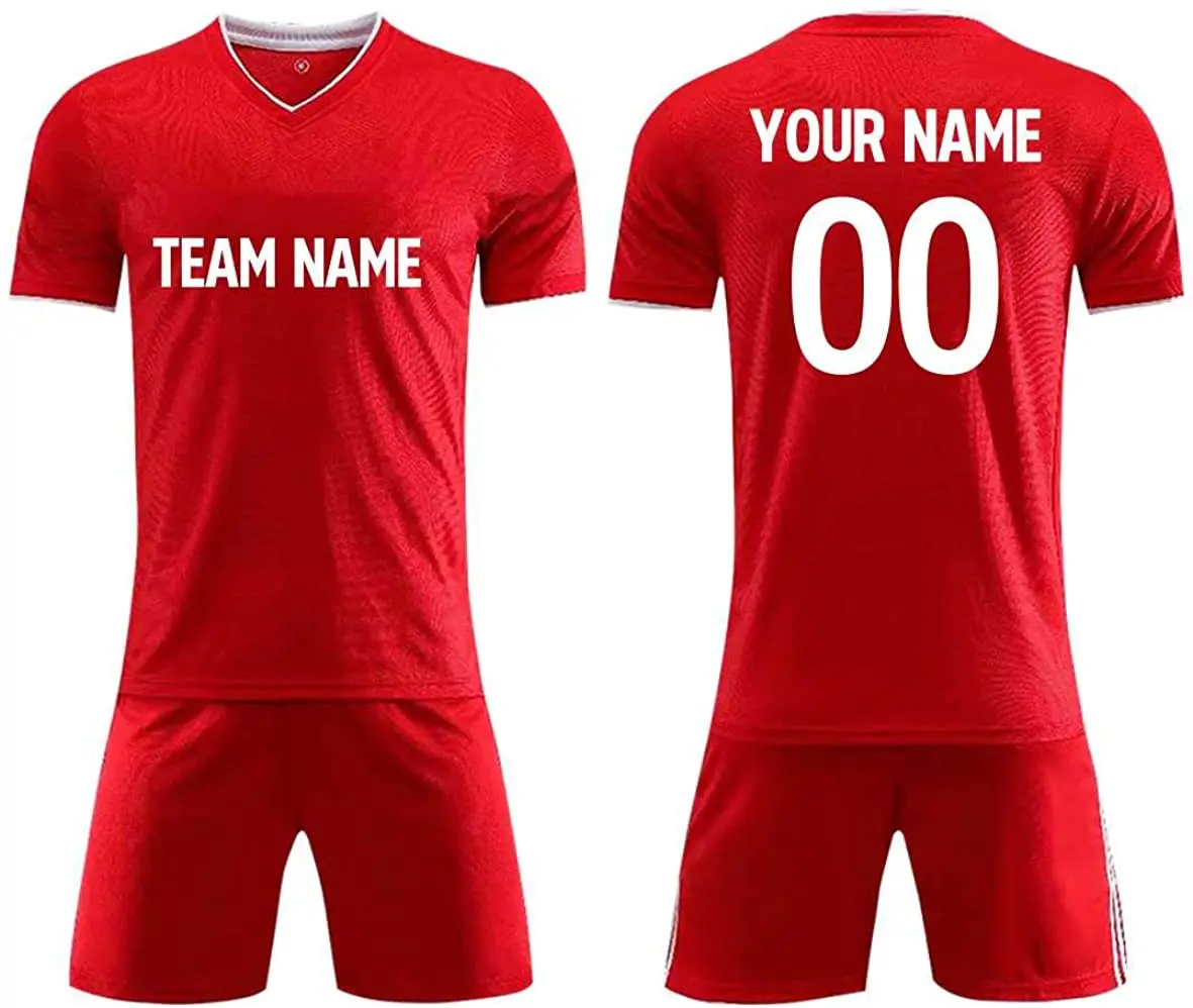 New Design Comfortable Soccer Jersey Custom Football Clothing Suit Soccer uniform